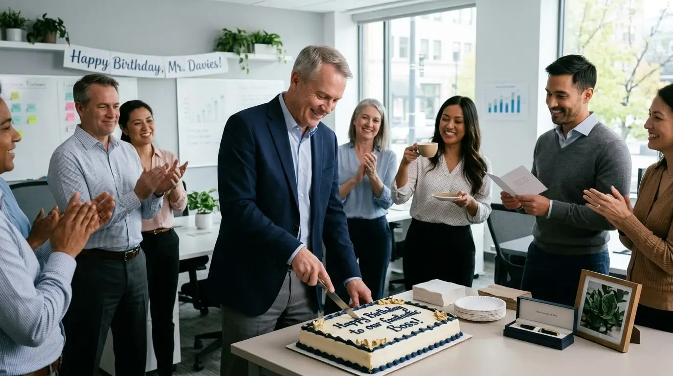 Professional Birthday Wishes for Boss