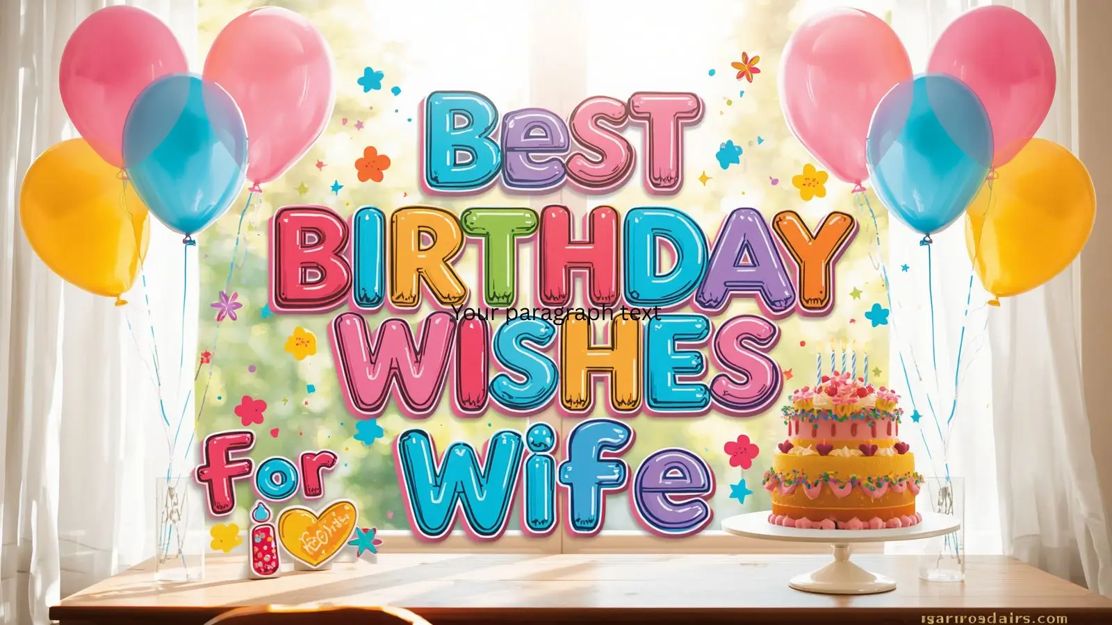 Best Birthday Wishes for Wife