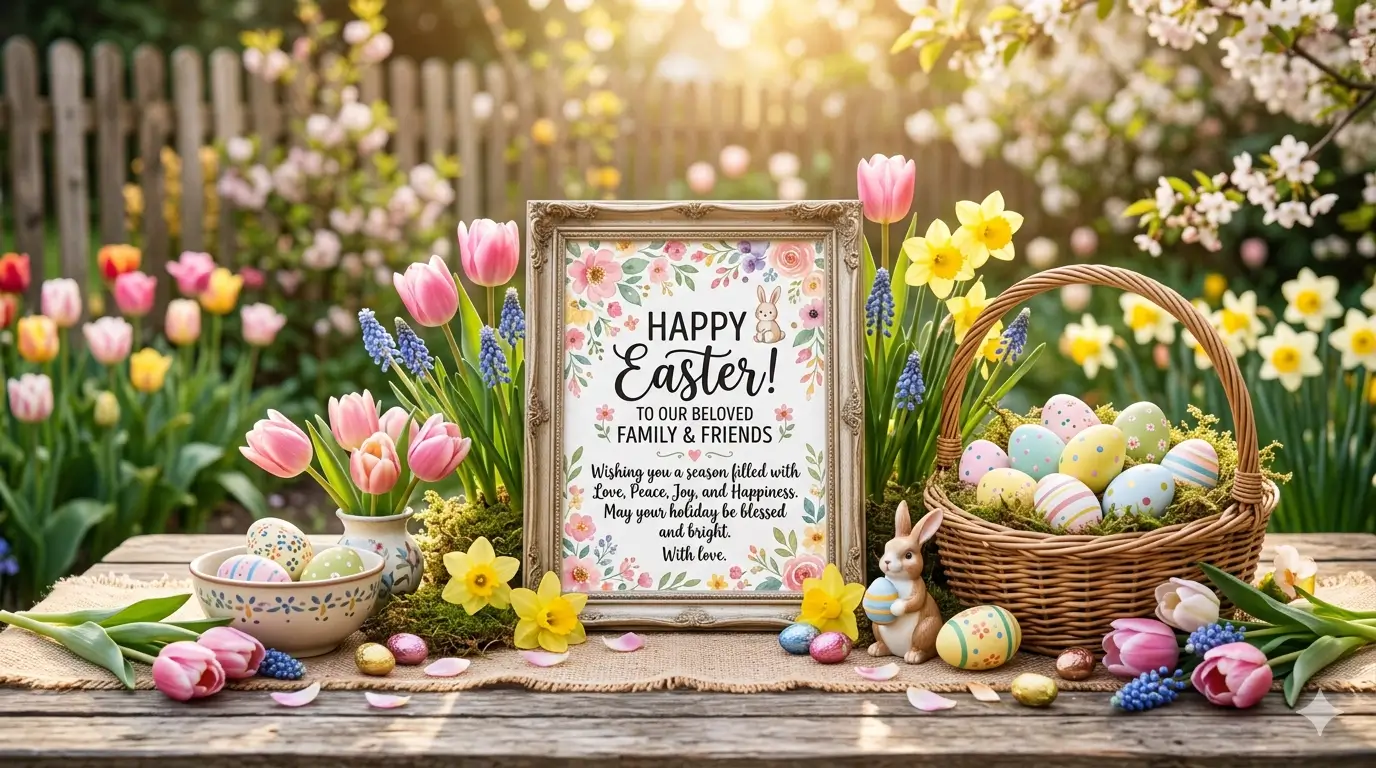 Easter Wishes for Family and Friends