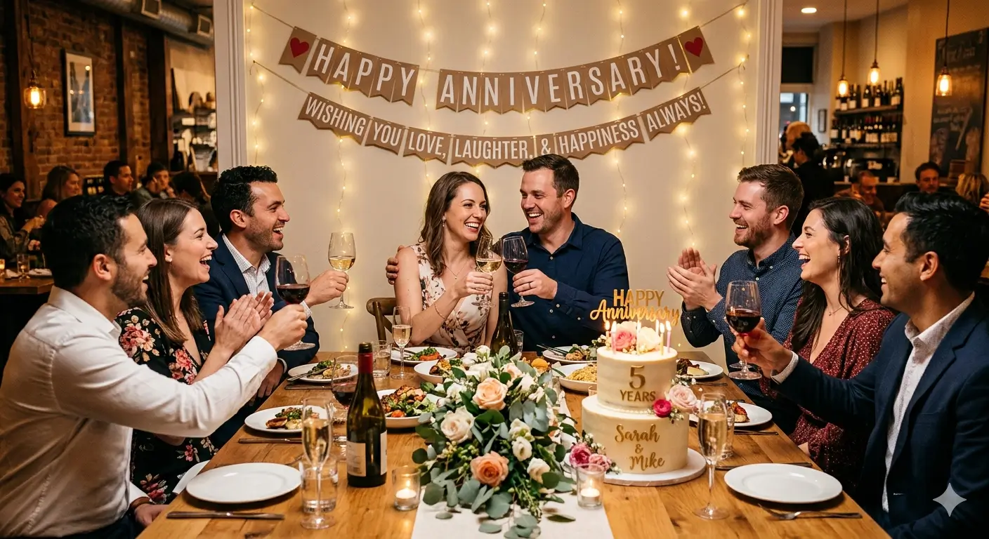 happy anniversary wishes for friends