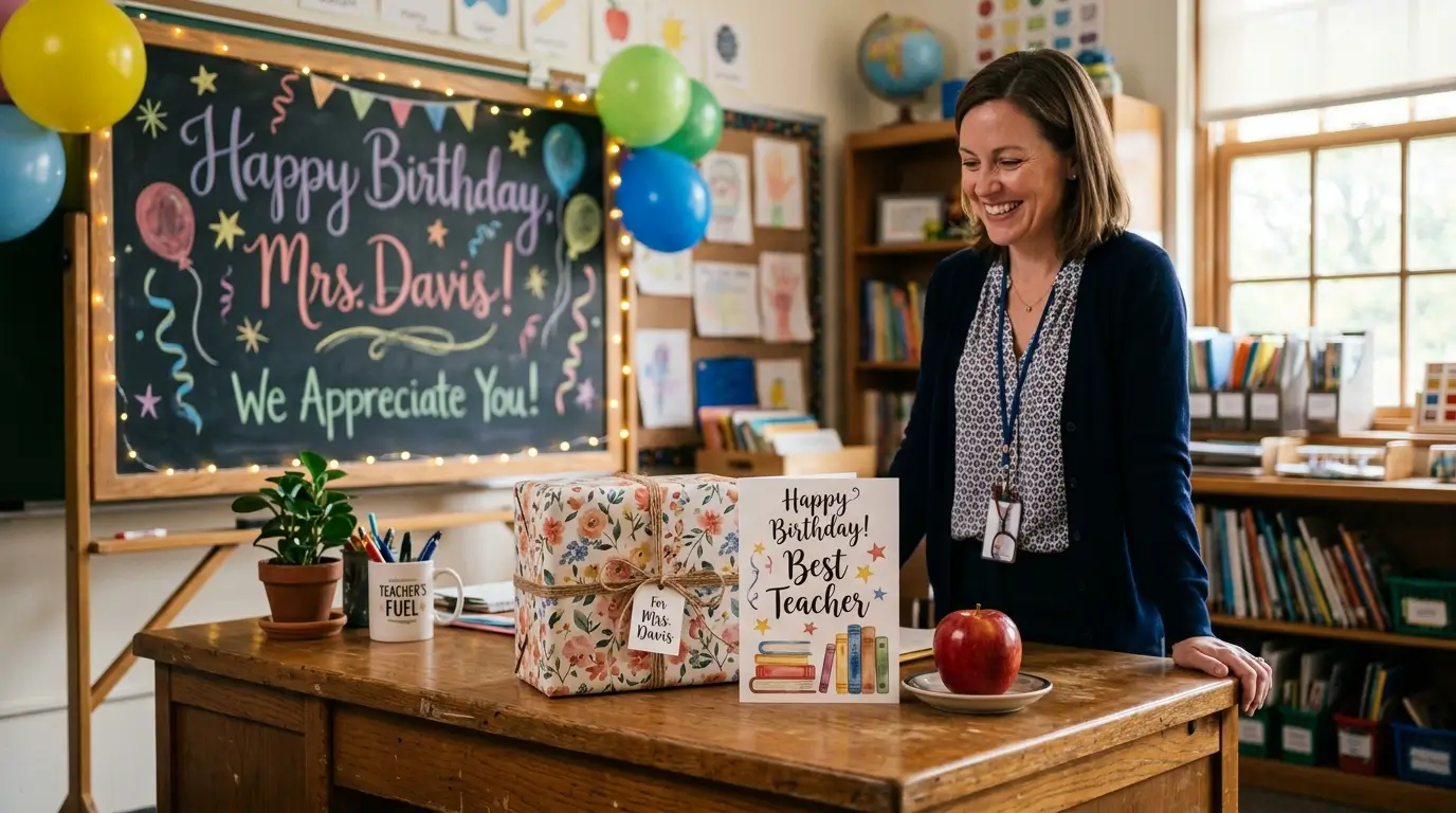 Happy Birthday Wishes for Teacher