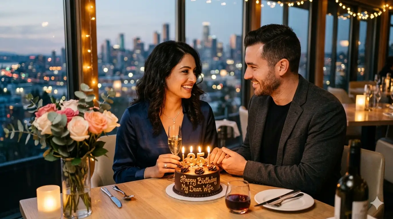 Romantic Birthday Wishes for Wife Images