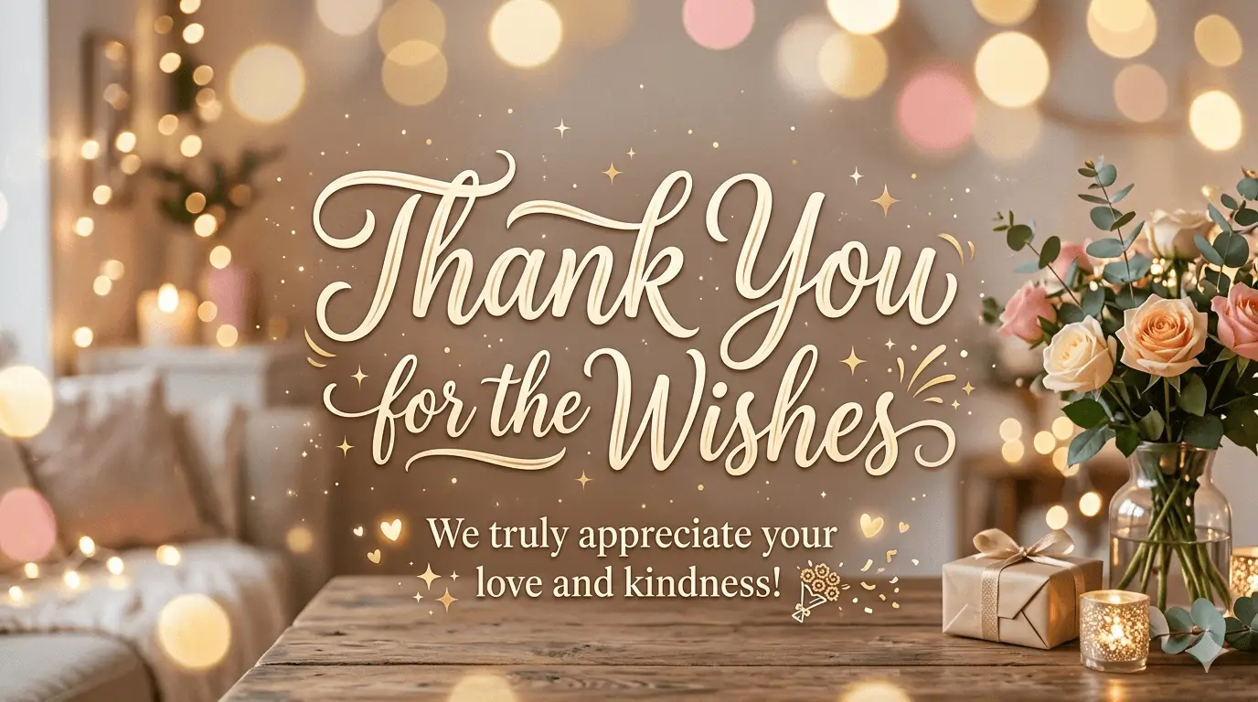 Thank You for the Wishes