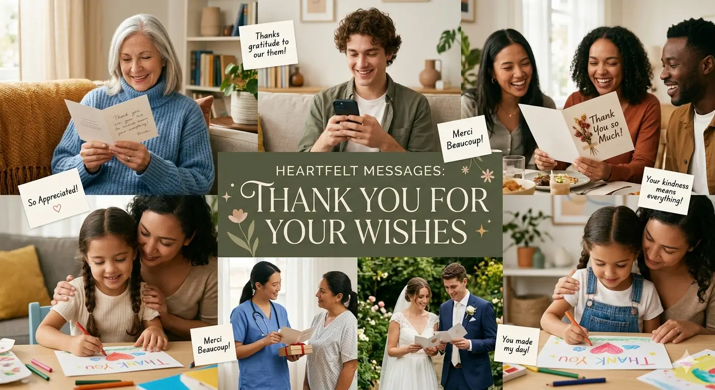 Thank You for Your Wishes