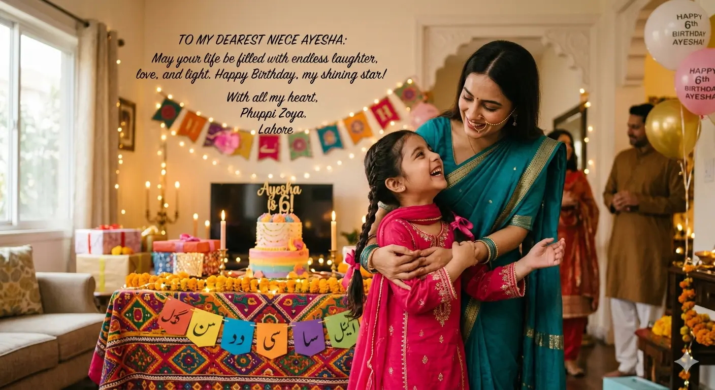 touching birthday wishes for niece
