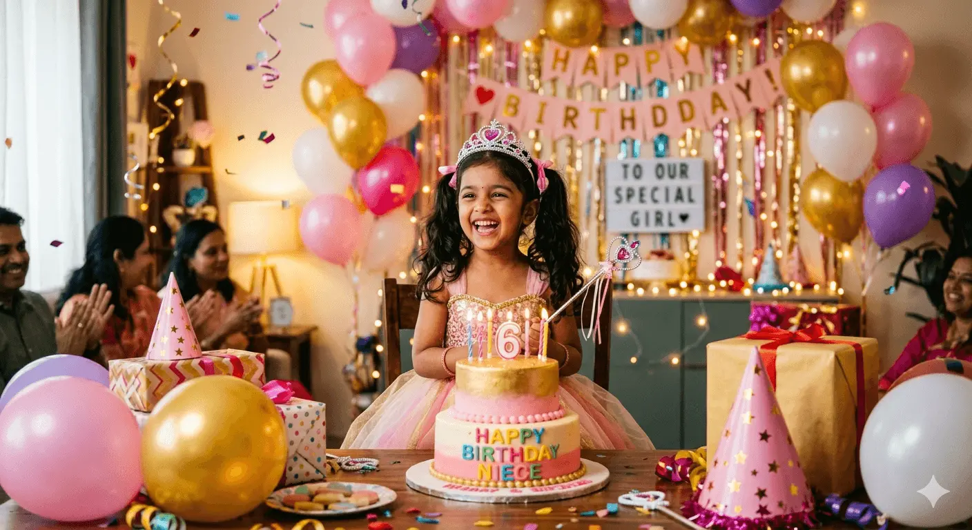Happy Birthday Wishes for Niece