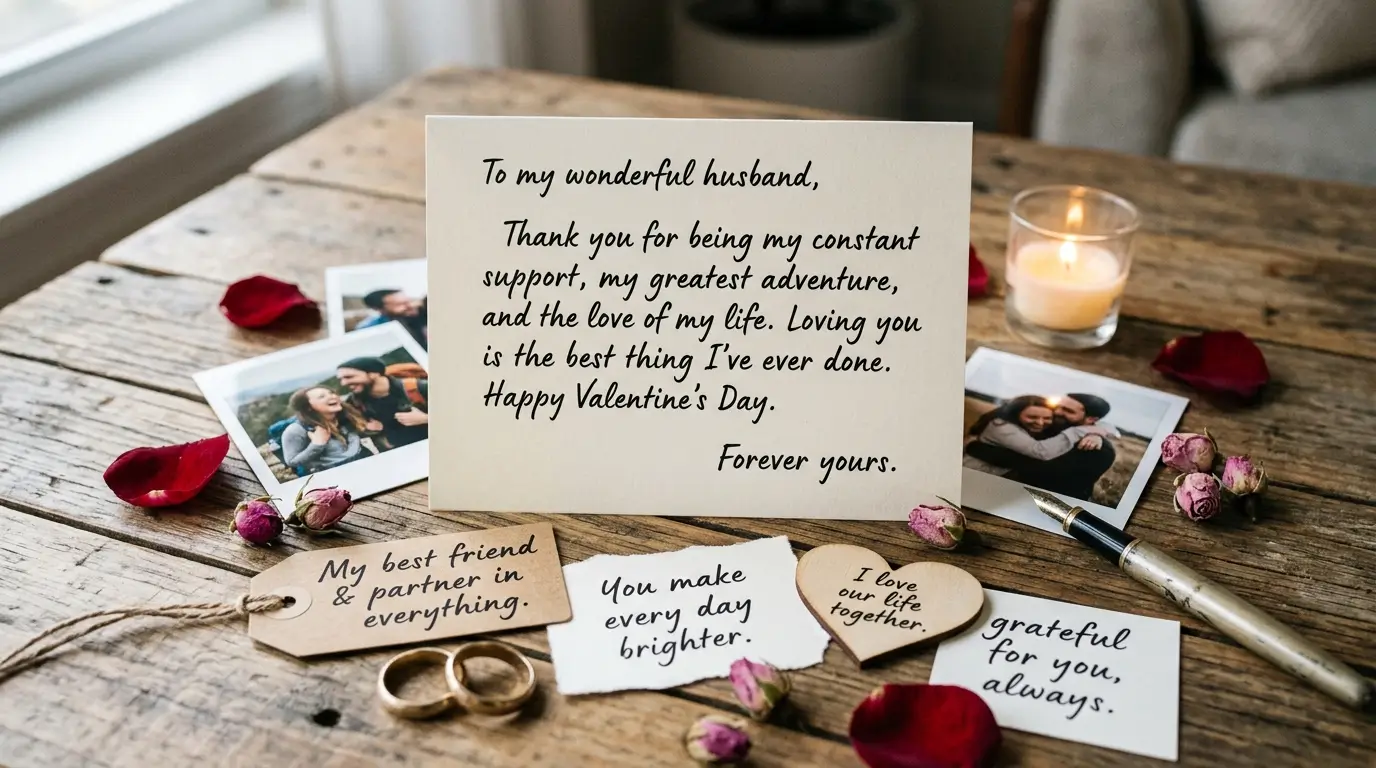 💖 Heart Touching Valentines Day Wishes for Husband