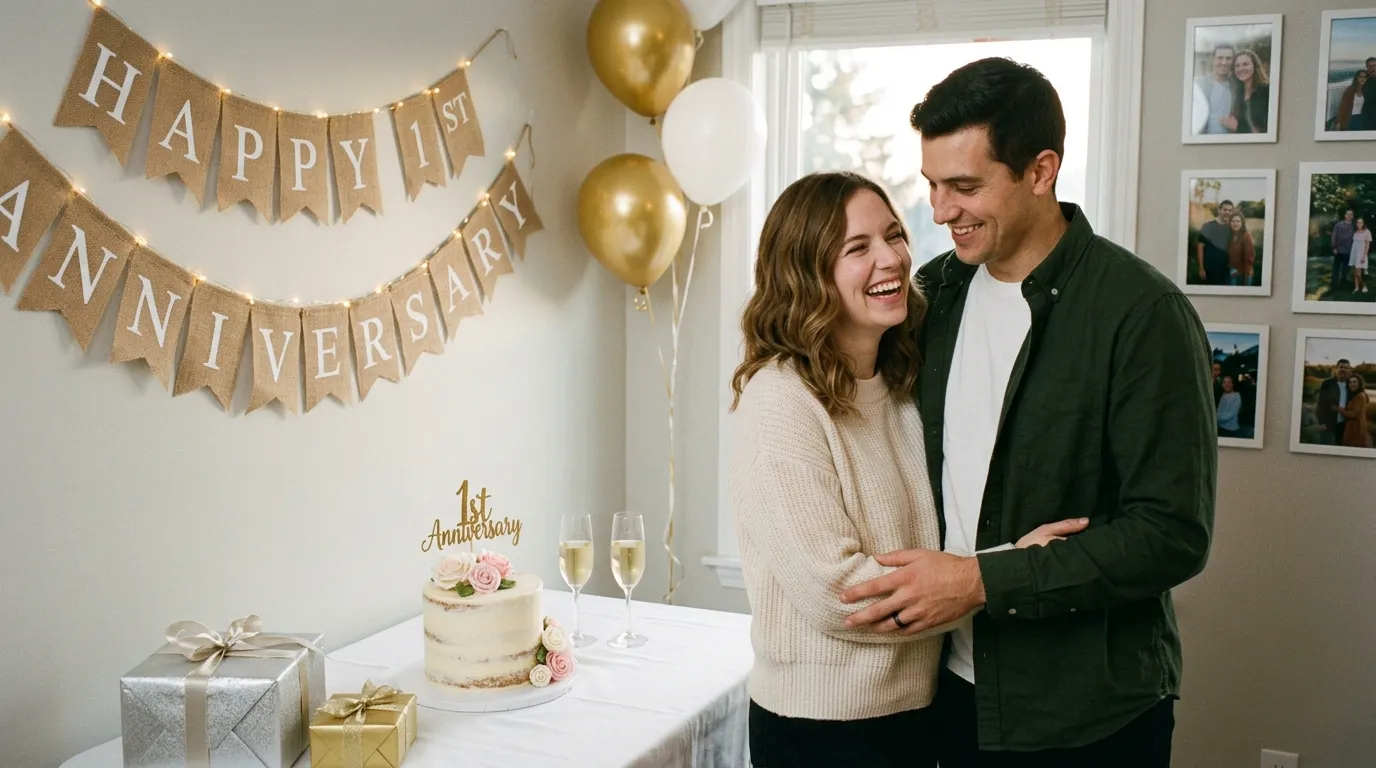 1st anniversary wishes for couple