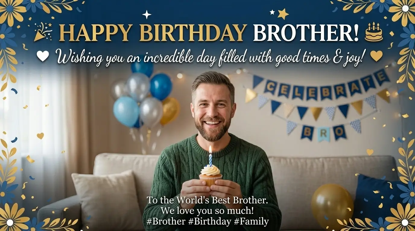 Birthday Wishes for a Brother
