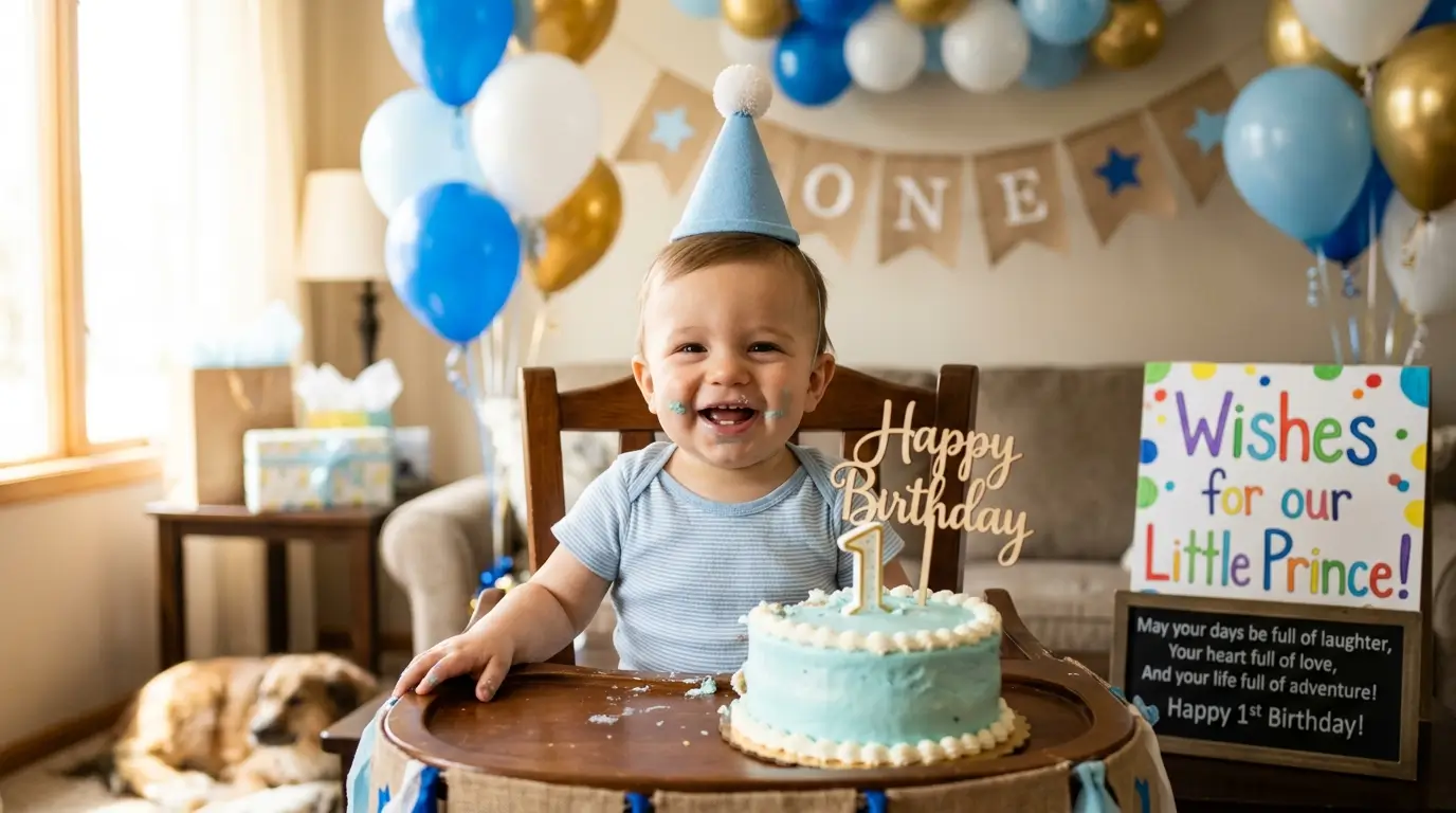 Birthday Wishes for Baby Boy