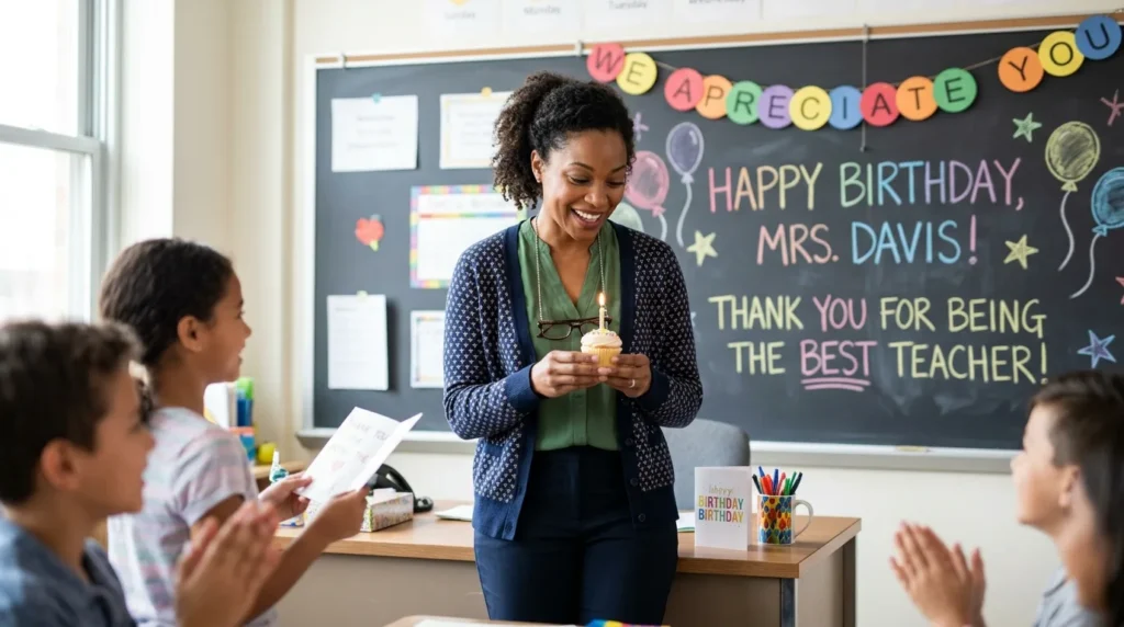 Birthday Wishes for Teacher Female