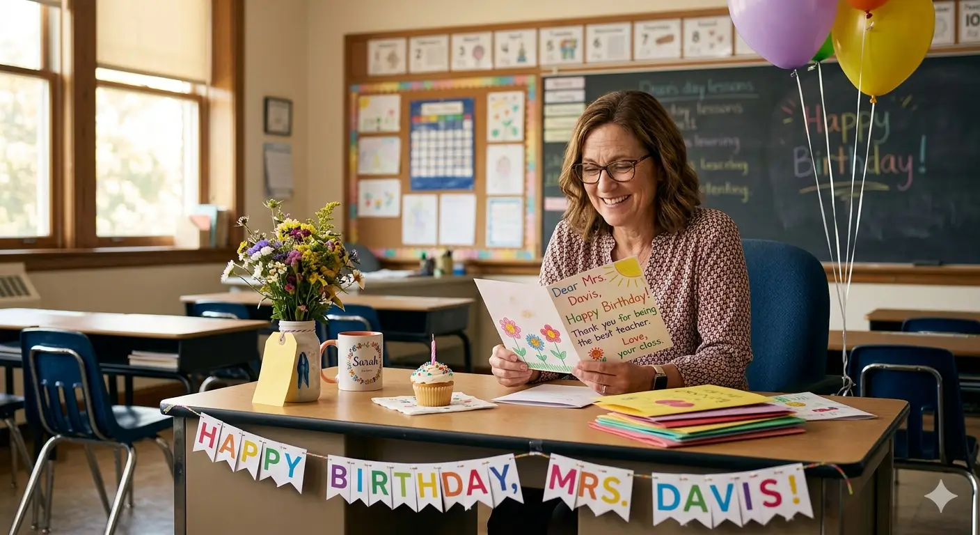 Birthday Wishes for Teacher Female