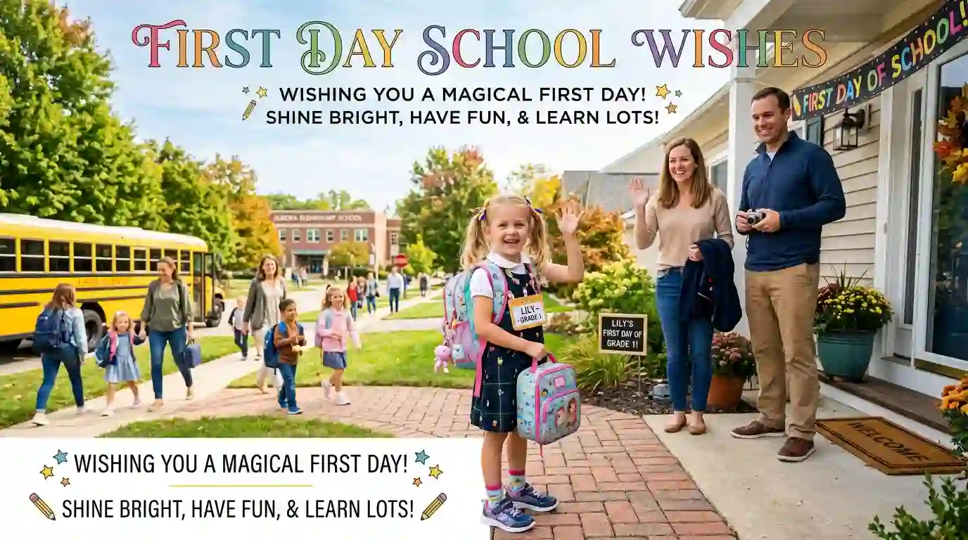 First Day School Wishes