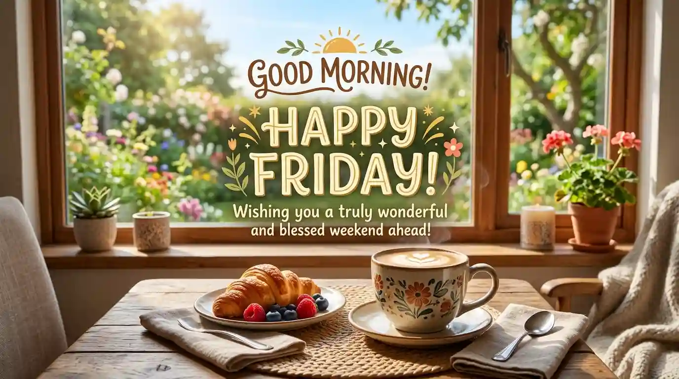 Friday good morning wishes
