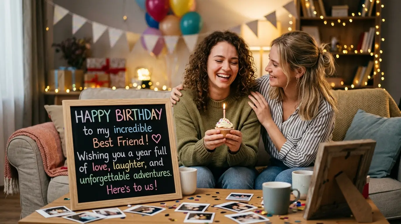 Happy Birthday Wishes for Best Friend