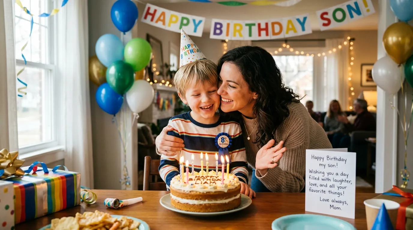 happy birthday wishes for son from mother