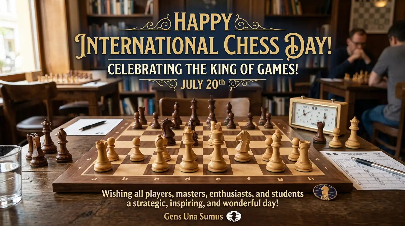 International Chess Day Wishes