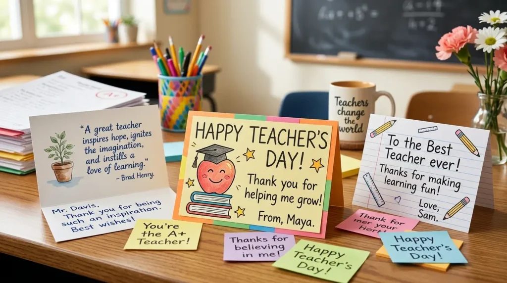 Wishes for Teacher Day
