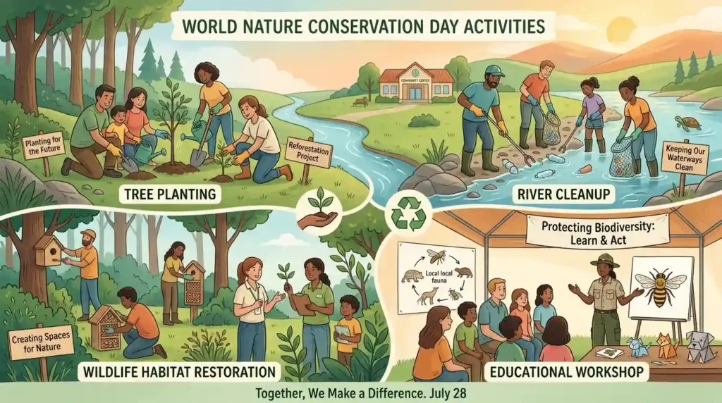 World Nature Conservation Day Activities