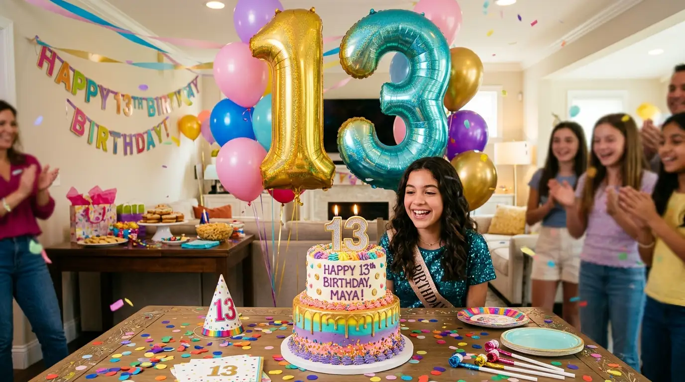 13th Birthday Wishes