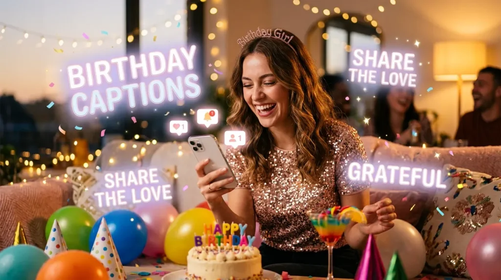 Birthday Captions for Social Media