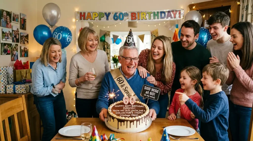 Funny 60th Birthday Wishes for Family