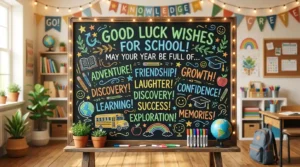 Good Luck Wishes for School