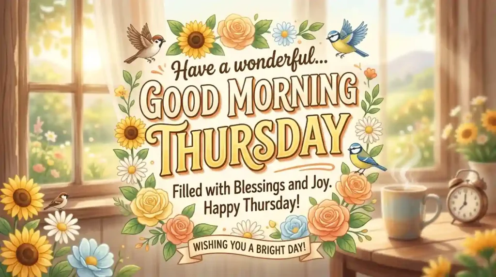 Good Morning Thursday Wishes Images