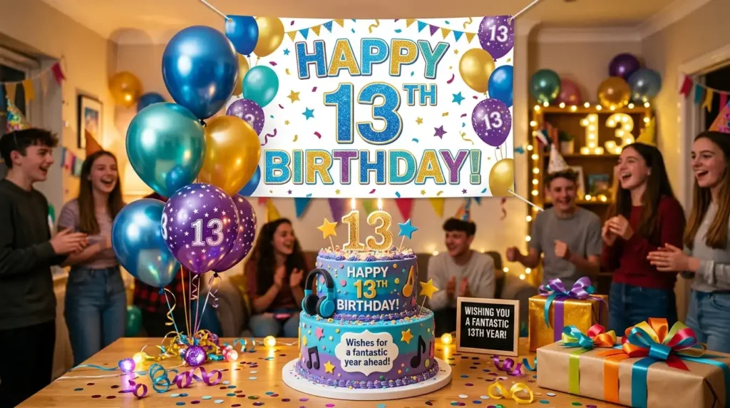 Happy 13th Birthday Wishes