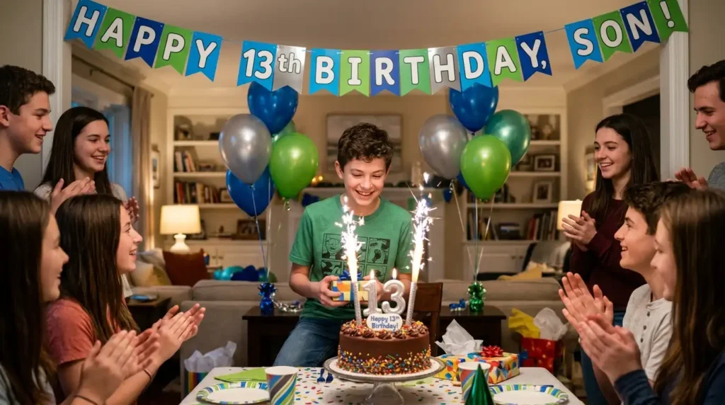 Happy 13th Birthday Wishes for Son