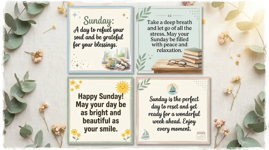 Happy Sunday Wishes Quotes