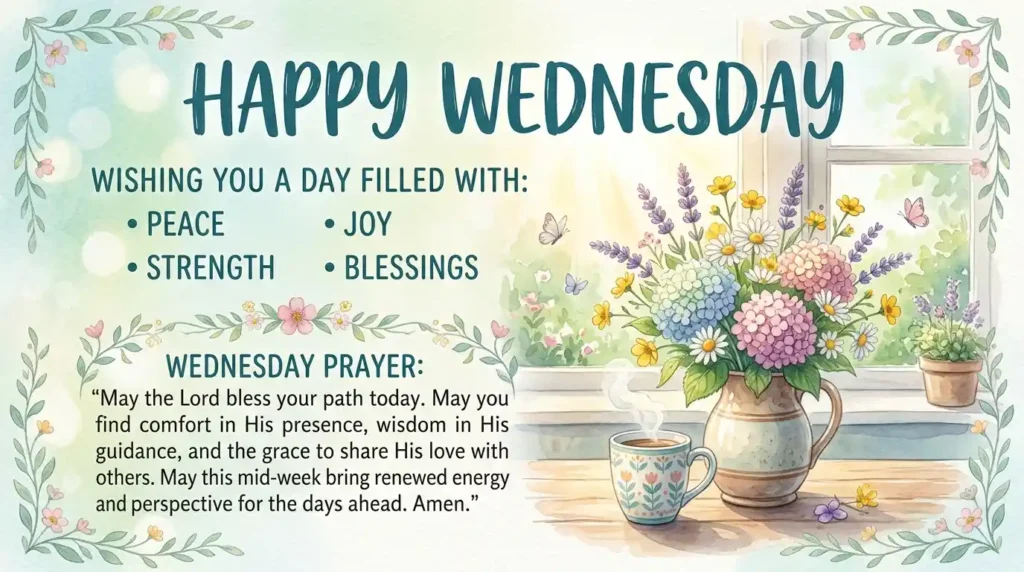 Happy Wednesday Wishes and Prayers