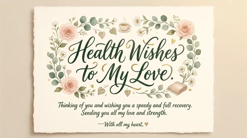 Health Wishes to My Love