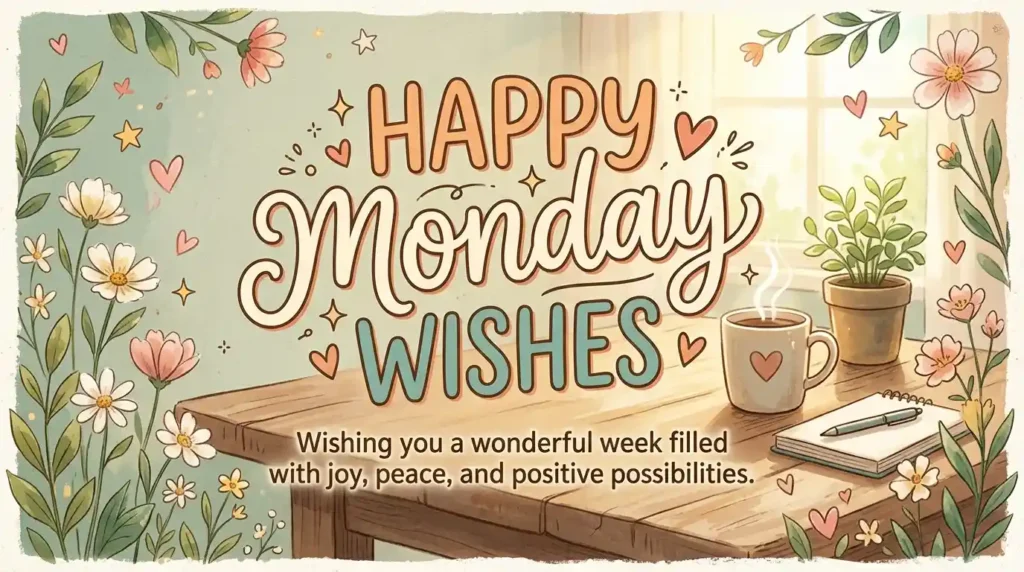 Heartfelt Happy Monday Wishes