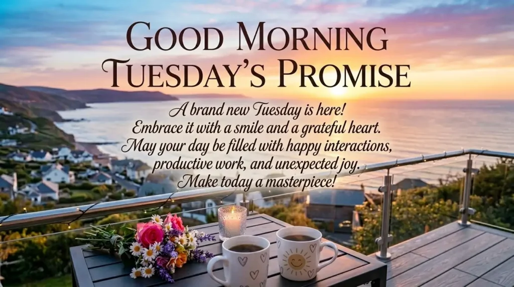 Positive Good Morning Tuesday Wishes