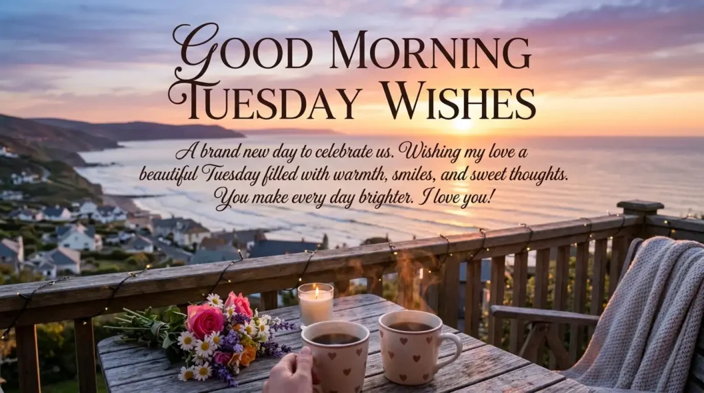 Romantic Good Morning Tuesday Wishes