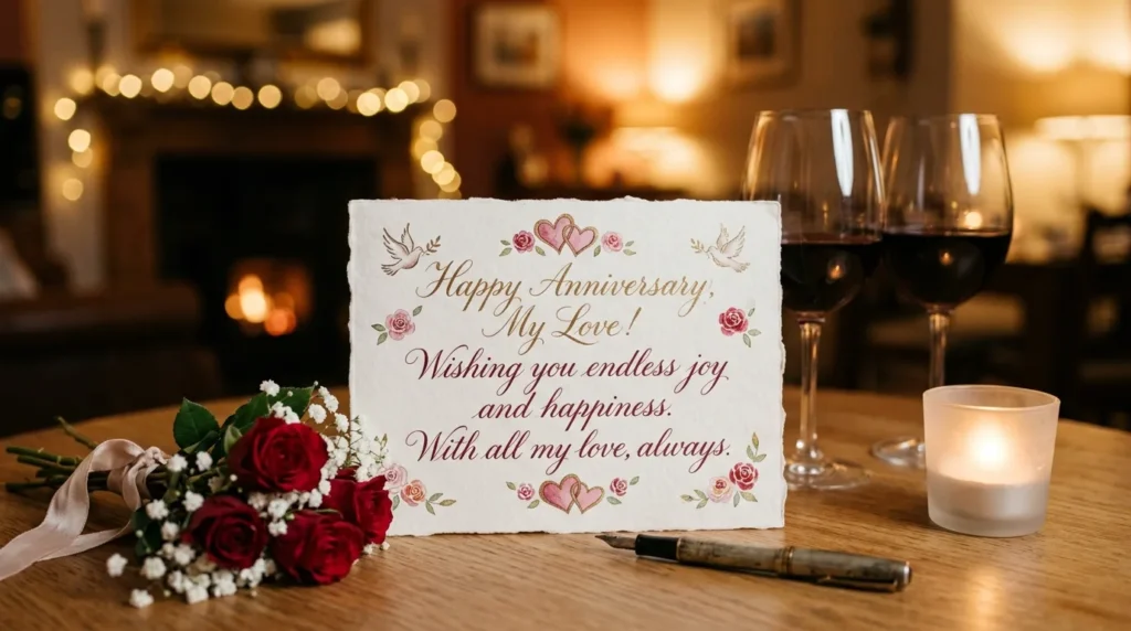 Romantic Happy Anniversary Wishes