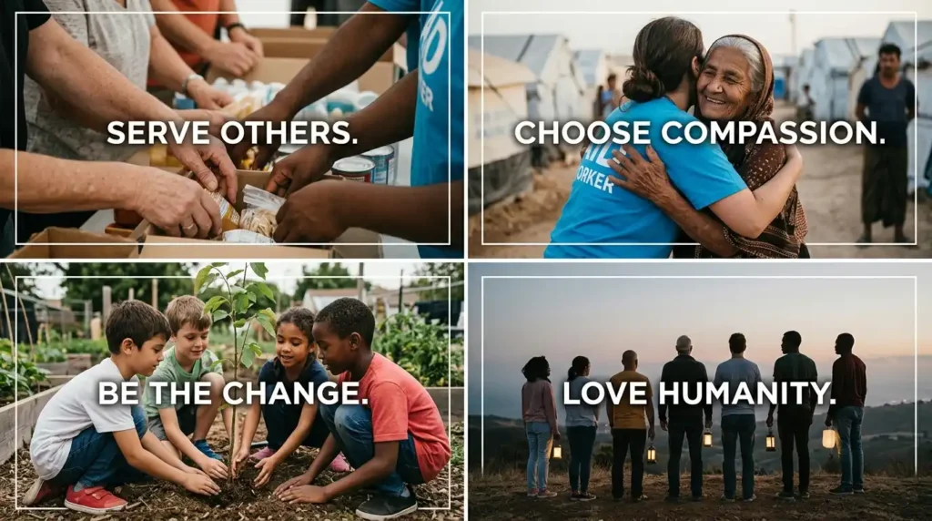 Short Humanitarian Quotes
