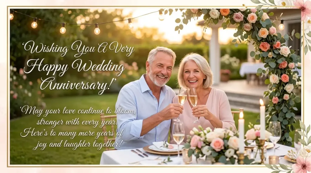 Wedding Anniversary Wishes for Couple