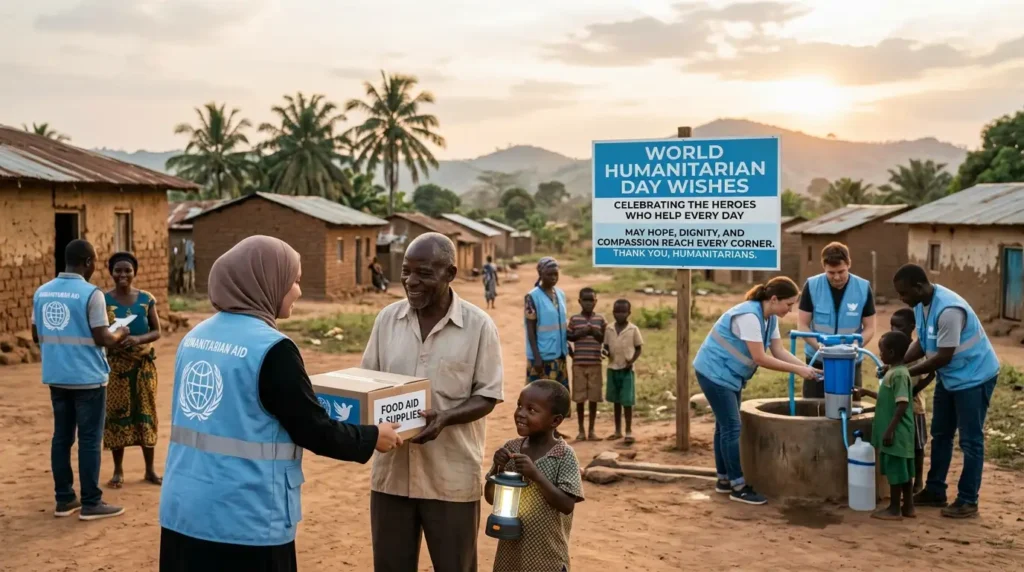World Humanitarian Day Wishes