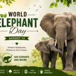 World Elephant Day Wishes