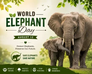 World Elephant Day Wishes